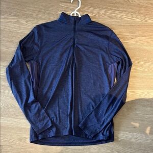 Greyson Navy Blue guide sport quarter zip